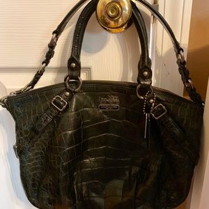 Coach Bags - Authentic Coach Alligator Print Purse Coach Bags - Authentic Coach Alligator Print Purse